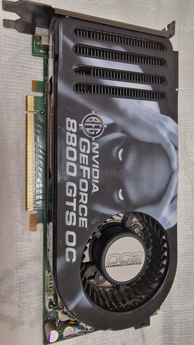 Rare bfg geforce 8800 gts - bfg,